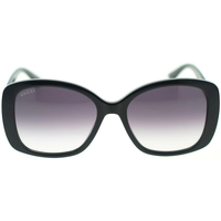 Zegarki & Biżuteria  Damskie okulary przeciwsłoneczne Gucci Occhiali da Sole  GG0762S 001 Czarny
