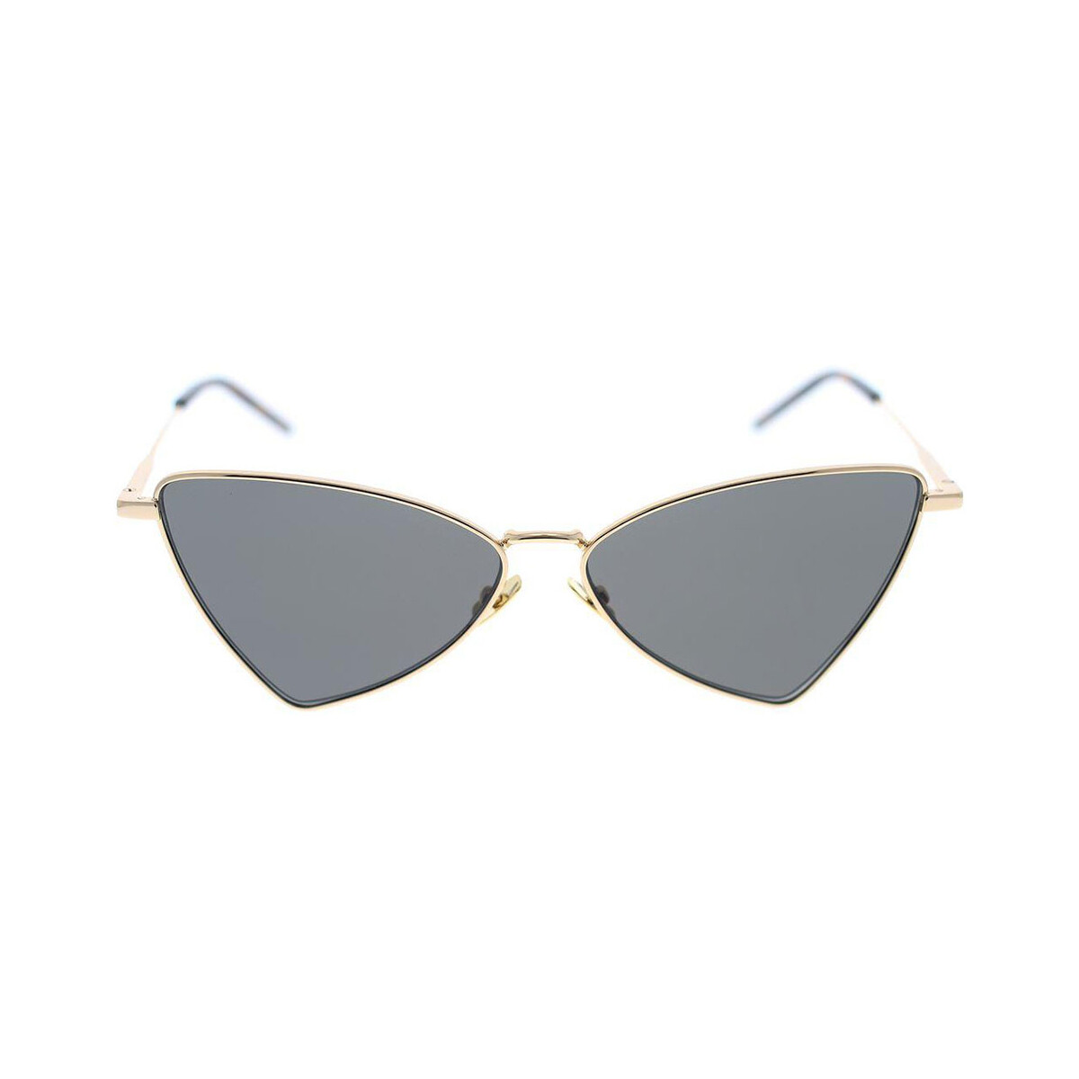 Zegarki & Biżuteria  okulary przeciwsłoneczne Yves Saint Laurent Occhiali da Sole Saint Laurent New Wave SL 303 Jerry 004 Złoty
