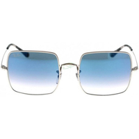 Zegarki & Biżuteria  okulary przeciwsłoneczne Ray-ban Occhiali da Sole  Square RB1971 91493F Srebrny