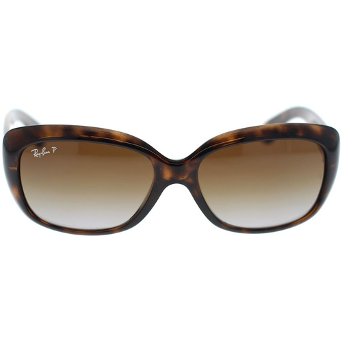 Zegarki & Biżuteria  okulary przeciwsłoneczne Ray-ban Occhiali da Sole  Jackie Ohh RB4101 710/T5 Polarizzati Brązowy