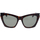 Zegarki & Biżuteria  Damskie okulary przeciwsłoneczne Yves Saint Laurent Occhiali da Sole Saint Laurent New Wave SL 214 Kate 006 Brązowy