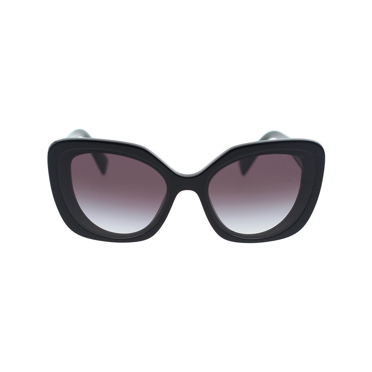 Zegarki & Biżuteria  Damskie okulary przeciwsłoneczne Miu Miu Occhiali da Sole Miu Miu MU06XS 03I5D1 Czarny