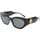 Zegarki & Biżuteria  okulary przeciwsłoneczne Versace Occhiali da Sole  VE4376B GB1/87 Czarny