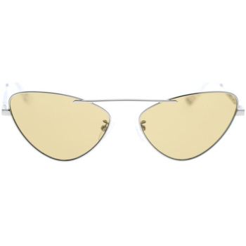 Zegarki & Biżuteria  okulary przeciwsłoneczne McQ Alexander McQueen Occhiali da Sole  MQ0204S 004 Srebrny