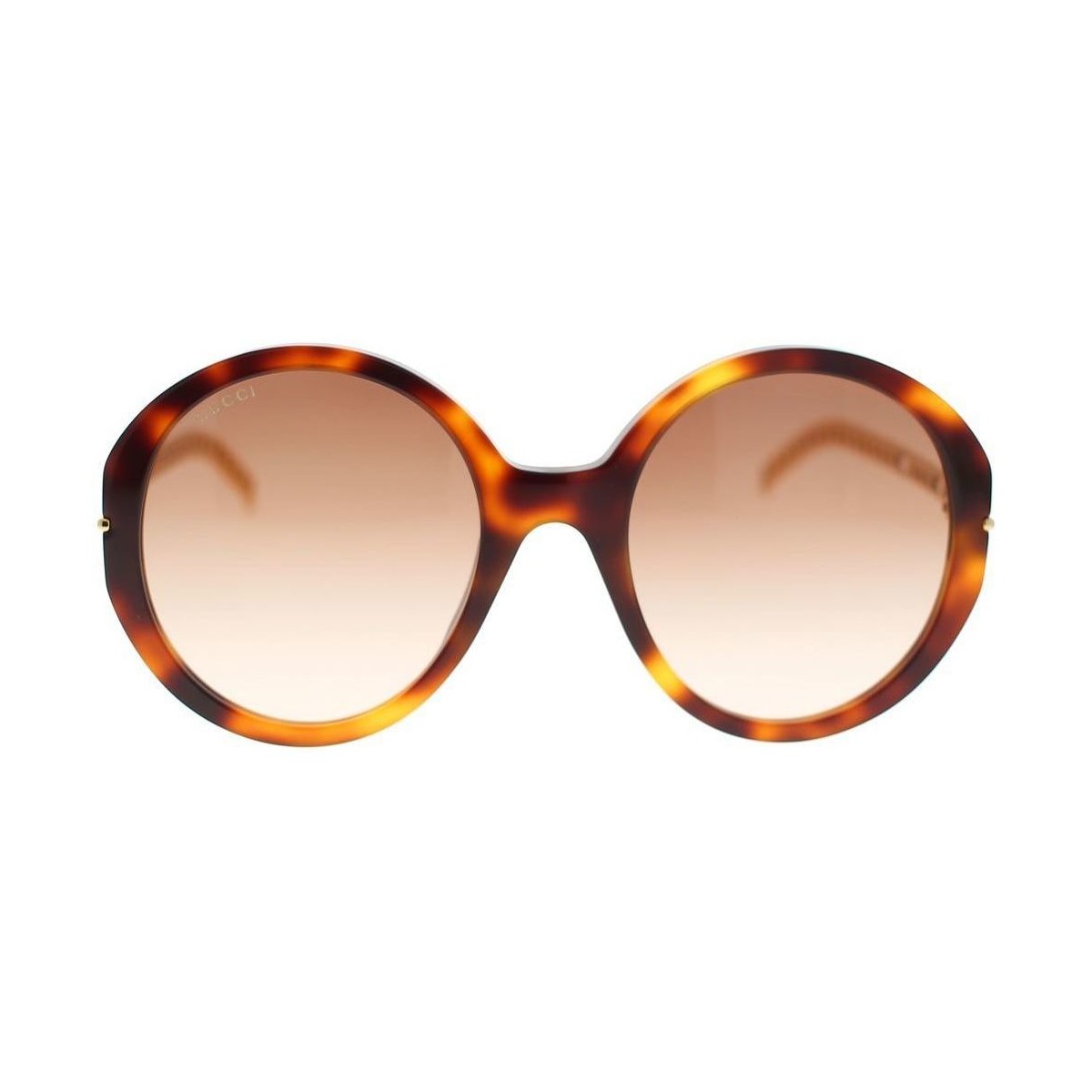 Zegarki & Biżuteria  Damskie okulary przeciwsłoneczne Gucci Occhiali da Sole  GG0726S 002 Brązowy