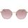 Zegarki & Biżuteria  Damskie okulary przeciwsłoneczne Vogue Occhiali da Sole  VO4180S 507514 Złoty