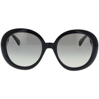 Zegarki & Biżuteria  Damskie okulary przeciwsłoneczne Gucci Occhiali da Sole GG0712S 001 Black Czarny