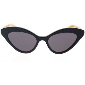 Zegarki & Biżuteria  Damskie okulary przeciwsłoneczne Gucci Occhiali da Sole GG0978S 004 Black Gold Grey Czarny