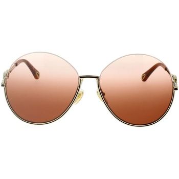 Zegarki & Biżuteria  Damskie okulary przeciwsłoneczne Chloe Occhiali da Sole Chloé CH0067S 002 Złoty