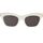 Zegarki & Biżuteria  Damskie okulary przeciwsłoneczne Balenciaga Occhiali da Sole  BB0132S 006 Biały