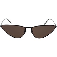 Zegarki & Biżuteria  Damskie okulary przeciwsłoneczne Yves Saint Laurent Occhiali da Sole Saint Laurent SL 487 001 Czarny