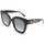 Zegarki & Biżuteria  Damskie okulary przeciwsłoneczne Gucci Occhiali da Sole  GG0208S 001 Czarny