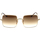 Zegarki & Biżuteria  okulary przeciwsłoneczne Ray-ban Occhiali da Sole  Square RB1971 914751 Złoty