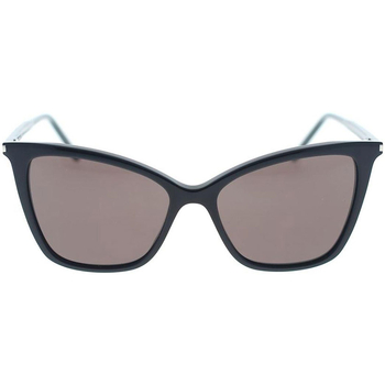 Zegarki & Biżuteria  Damskie okulary przeciwsłoneczne Yves Saint Laurent Occhiali da Sole Saint Laurent Classic SL 384 001 Czarny