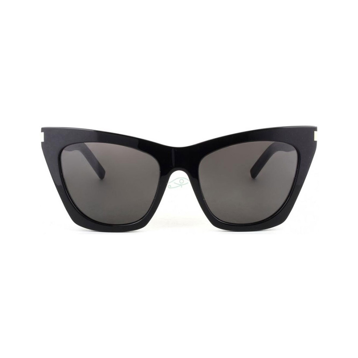 Zegarki & Biżuteria  Damskie okulary przeciwsłoneczne Yves Saint Laurent Occhiali da Sole Saint Laurent New Wave SL 214 Kate 001 Czarny
