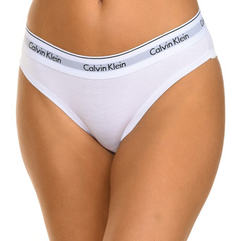 Bielizna Damskie Slipy Calvin Klein Jeans CK478E-100 Biały