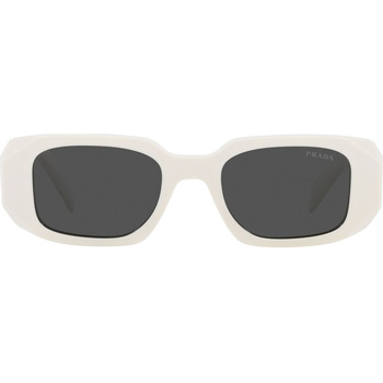 Zegarki & Biżuteria  Damskie okulary przeciwsłoneczne Prada Occhiali da Sole  PR17WS 1425S0 Biały