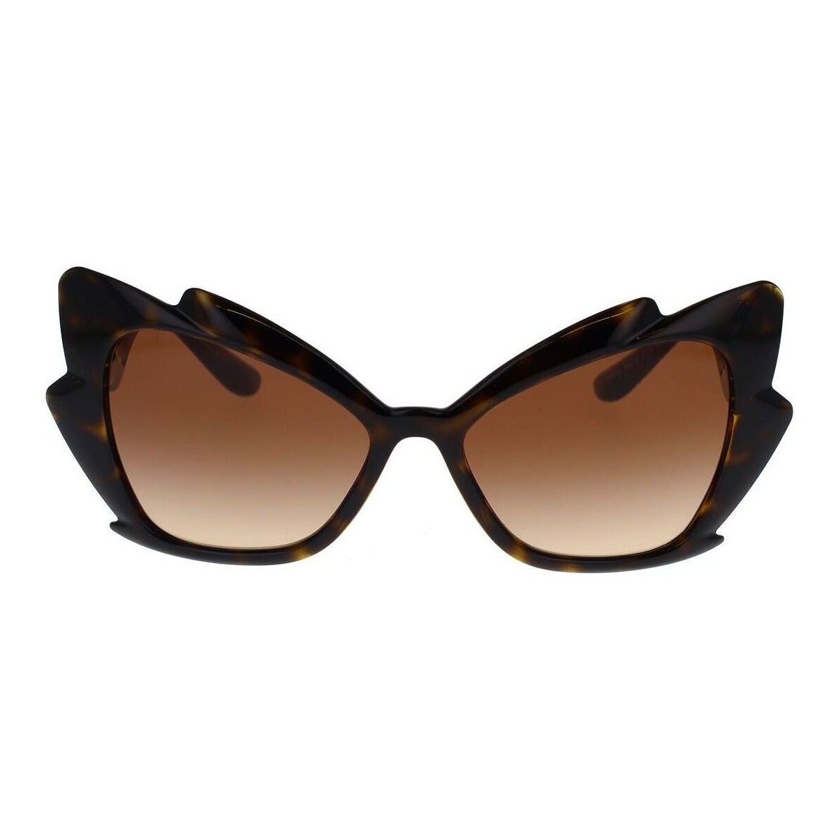 Zegarki & Biżuteria  okulary przeciwsłoneczne D&G Occhiali da Sole Dolce&Gabbana DG6166 502/13 Brązowy