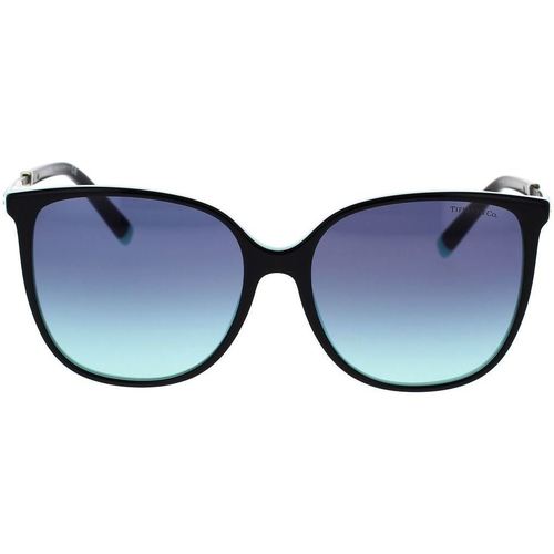 Zegarki & Biżuteria  Damskie okulary przeciwsłoneczne Tiffany Occhiali da Sole  TF4184 80559S Czarny