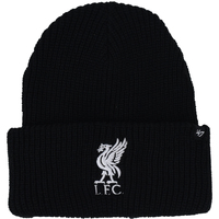 Dodatki Męskie Czapki 47 Brand EPL Liverpool FC Cuff Knit Hat Czarny