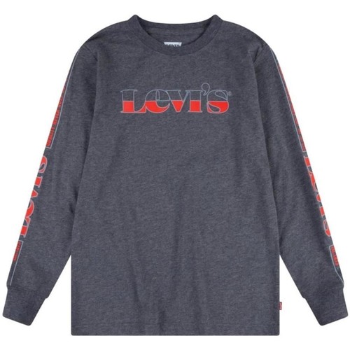 tekstylia Chłopiec T-shirty z krótkim rękawem Levi's  Szary