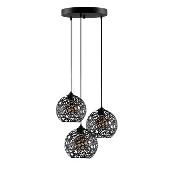 Dom Lampy wiszące / lampy sufitowe Opviq Chandelier - Fellini - MR - 787 Czarny
