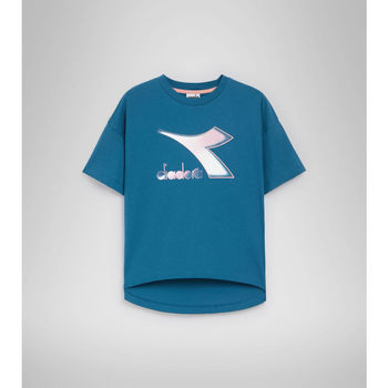 tekstylia Damskie T-shirty z krótkim rękawem Diadora Ss Lush Niebieski