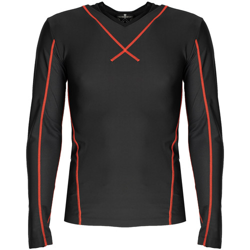 tekstylia Męskie T-shirty z długim rękawem Trussardi 40T00025 1T000879 | T-shirt Long Sleeves Czarny