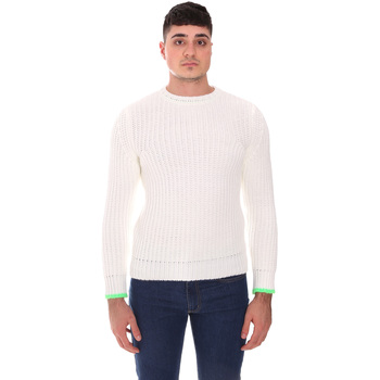 tekstylia Męskie Swetry Gabardine SHP2021G Biały
