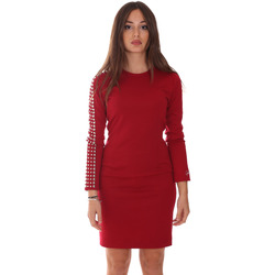 tekstylia Damskie Sukienki krótkie GaËlle Paris GBD8113 Czerwony