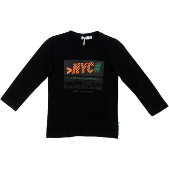 tekstylia Dziecko T-shirty z długim rękawem Melby 71C1024 Czarny