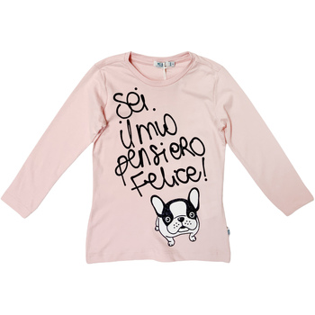 tekstylia Dziewczynka T-shirty z długim rękawem Melby 71C1155 Różowy