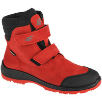 Buty Chłopiec Śniegowce 4F Junior Trek Czerwony