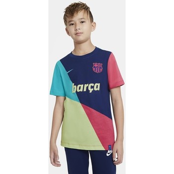 tekstylia Chłopiec T-shirty z krótkim rękawem Nike CAMISETA FTBOL F.C.BARCELONA  DB7727 Wielokolorowy