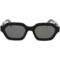 Zegarki & Biżuteria  okulary przeciwsłoneczne Retrosuperfuture Occhiali da Sole  Pooch Black F52 Czarny