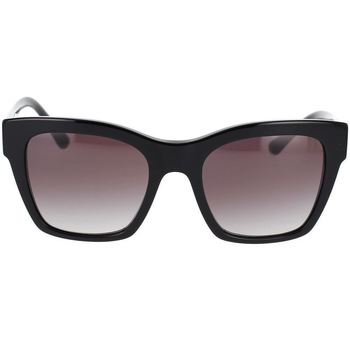 Zegarki & Biżuteria  Damskie okulary przeciwsłoneczne D&G Occhiali da Sole Dolce&Gabbana DG4384 501/8G Czarny