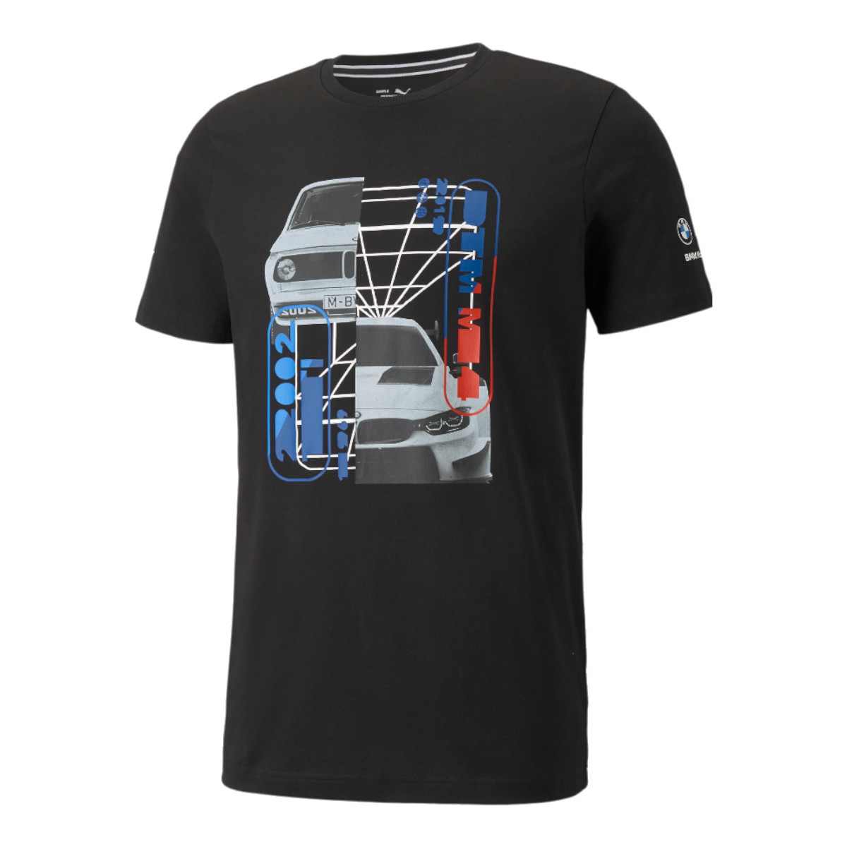 tekstylia Męskie T-shirty z krótkim rękawem Puma BMW Motorsport Graphic Tee Czarny