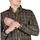 tekstylia Męskie Koszule z długim rękawem Carrera - 213B_1230A Brązowy