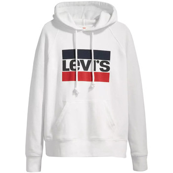 tekstylia Damskie Bluzy dresowe Levi's Graphic Standard Hoodie Biały