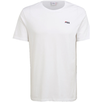 tekstylia Męskie T-shirty i Koszulki polo Fila 689111 Biały