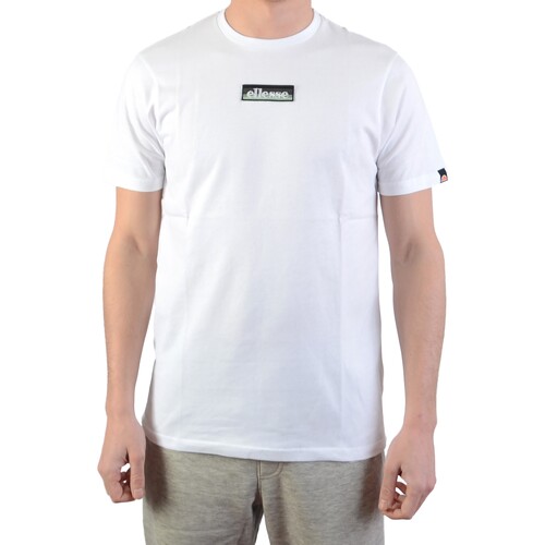 tekstylia Męskie T-shirty z krótkim rękawem Ellesse 178426 Biały