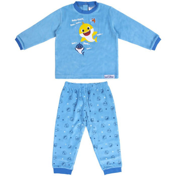 tekstylia Dziecko Piżama / koszula nocna Baby Shark 2200006325 Niebieski