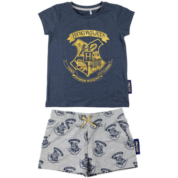 tekstylia Dziewczynka Piżama / koszula nocna Harry Potter 2200007021 Niebieski