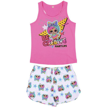 tekstylia Dziewczynka Piżama / koszula nocna Lol 2200007306 Różowy