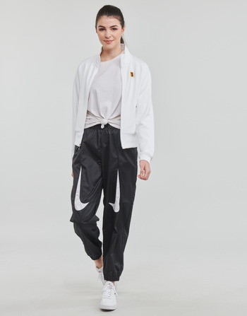 tekstylia Damskie Spodnie dresowe Nike Woven Pants Czarny / Biały