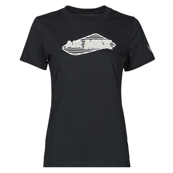 tekstylia Damskie T-shirty z krótkim rękawem Nike TEE SS AIR MAX DAY Czarny