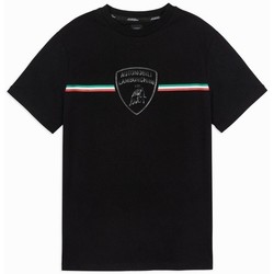 tekstylia Męskie T-shirty i Koszulki polo Lamborghini MAGLIETTE Czarny