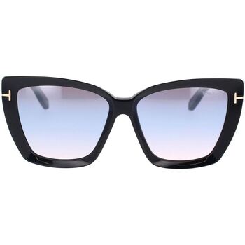 Zegarki & Biżuteria  okulary przeciwsłoneczne Tom Ford Occhiali da Sole  Scarlet FT0920/S 01B Czarny