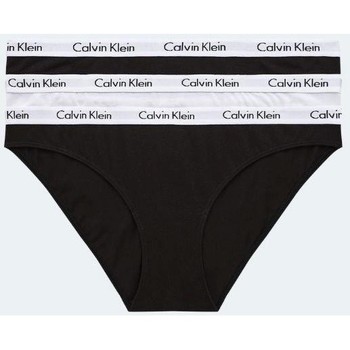 Bielizna Damskie Slipy Calvin Klein Jeans 000QD3587E 3P THONG Wielokolorowy