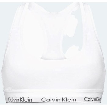 tekstylia Damskie Biustonosze Calvin Klein Jeans  Biały